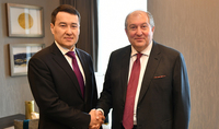 President met with the First Vice Prime Minister of Kazakhstan