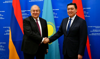 President met with the Prime Minister of Kazakhstan: Kazakhstan is interested in the deepening the economic ties with Armenia