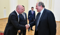 President Armen Sarkissian had a working dinner with the Ambassadors of the countries-members of the Eurasian Economic Union accredited in Armenia