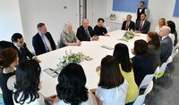 President Sarkissian and Mrs. Sarkissian visited the Embassy of the United Kingdom