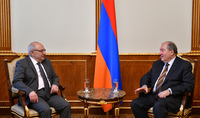 President Armen Sarkissian met with the Chairman of the Public Council Vazgen Manukian