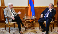 President met with the renowned scientist and inventor of the Armenian descent Raymond Damadian