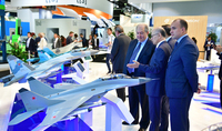 President Armen Sarkissian attended the International Paris Air Show in Le Bourget