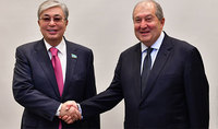 President of Kazakhstan sent a congratulatory message to President Armen Sarkissian