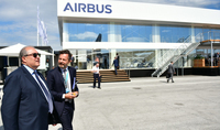 President Sarkissian met in Paris with the leadership of Airbus and Air Asia companies