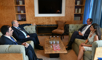 President Armen Sarkissian met with the Head of Geneva Red Cross: Humanitarian assistance of the Geneva Red Cross is targeting mainly the vulnerable groups