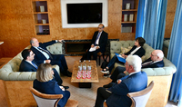 President Sarkissian met in Geneva with the GLF delegation: Counseling of the World Leaders Foundation can be useful and valuable