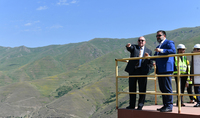 President Armen Sarkissian visited the Zangezur copper and molybdenum producing plant: The South can develop all-round