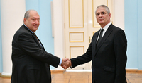 The newly appointed Ambassador of Romania to Armenia presented his credentials to President Sarkissian