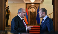 President Sarkissian received the President of the European Council Donald Tusk: Armenia-EU relations have a great potential for development 