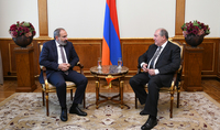 President Armen Sarkissian and Prime Minister Nikol Pashinian held a working meeting 