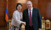 President Armen Sarkissian hosted Premier of New South Wales Gladys Berejiklian