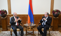 President Armen Sarkissian held a farewell meeting with the Ambassador of Argentine to Armenia