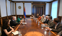 President Sarkissian hosted a delegation of the Armenian EyeCare Project Fund and Pediatric Hospital of Los Angeles