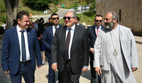 President visited the Haghartsin monastery compound: For me, Haghartsin is also a state symbol