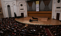 President Armen Sarkissian and Mrs. Nouneh Sarkissian were present at the concert of András Schiff