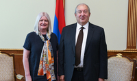 President Sarkissian held a farewell meeting with the Ambassador of the United Kingdom in Armenia