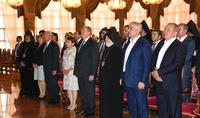 President Armen Sarkissian participated at the opening of the renovated premise of the Residence of the Catholicos at the Holy See of Saint Etchmiadzin: Holy Etchmiadzin is part of the spiritual Armenia