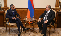 President Armen Sarkissian received delegation of the Boeing International Corporation