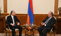 President Sarkissian hosted delegation headed by the Minister of Defense of Lebanon: Armenia and Lebanon possess potential for deepening the mutually beneficial cooperation in various areas