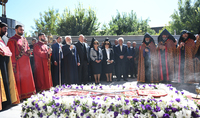 President Sarkissian attended the ceremonies dedicated to the 20th anniversary of passing away of the Catholicos of All Armenians Garegin I