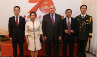 President Sarkissian and Mrs. Nouneh Sarkissian visited the Embassy of PRC: We have potential to further develop and deepen our relations with China