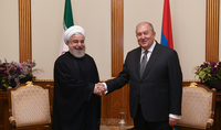 President Armen Sarkissian met with President of Iran Hassan Rouhani: History of our relations is a good example of friendly and brotherly relations