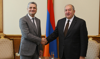 President Sarkissian received Chairman of the Eurasian Economic Union Board Tigran Sargsyan