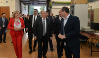 Delegation headed by President Armen Sarkissian was hosted at the Science Technology Park in Belgrade