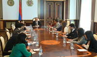 President Armen Sarkissian hosted participants of the International School of Young Leaders