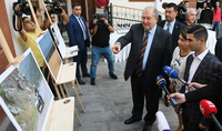 President Sarkissian participated at the photo exhibition of the young people involved in the Homeland Defender program: If each of us help these young people return to normal life, it would be a great job