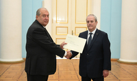 Newly appointed Ambassador of Guatemala presented his credentials to the President of Armenia