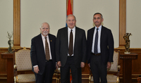 President Armen Sarkissian received Vartan Gregorian and Ara Darzi