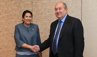 President Sarkissian met with the President of Georgia: Together we can do much more for our countries and peoples