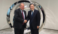 President Sarkissian visited the Japanese Mitsubishi Heavy Industries: In the artificial intelligence and mathematical modeling area we can be partners