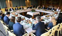 President Armen Sarkissian met with a group of entrepreneurs-members of the YPO 