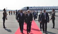 President of Greece Prokopis Pavlopoulos has arrived to Armenia on official visit