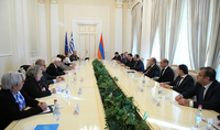 Greece will retify the EU-Armenia Comprehensive and Enhanced Partnership Agreement soon : Delegations of Armenia and Greece headed by the Presidents had a meeting