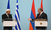 Presidents of Armenia and Greece made statements for the media: The best approach is that each of us is deeply sensible of the other’s problems