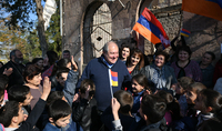 President Armen Sarkissian visited Chinari border community in Tavush marz: “Thank you for being what you are – strong and attached to your land”