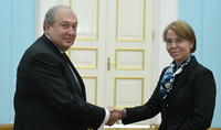 Relations between Armenia and the Netherlands have great opportunities for development: the newly appointed Ambassador of the Netherlands presented her credentials to President Armen Sarkissian