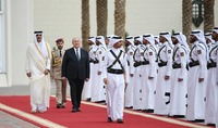 Official ceremony of welcoming the President of Armenia took place at the Diwan of Emir of Qatar