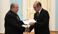 Cooperation with broad perspectives: the newly appointed Ambassador of the South African Republic presented his credentials to President Sarkissian