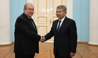 We need to develop and deepen bilateral relations: the newly appointed Ambassador of Kyrgyzstan presented his credentials to President Sarkissian
