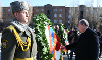 President Armen Sarkissian paid tribute to the memory of the victims of the 1988 earthquake