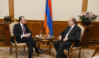 President Armen Sarkissian had a working meeting with Zohrab Mnatsakanian