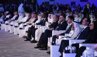 President Armen Sarkissian was present at the opening of the prestigious Doha Forum