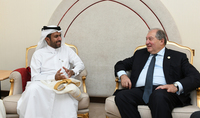 Qatar Investment Authority is interested in the development of its relations with Armenia