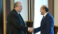 President Armen Sarkissian met with the representatives of the “Bright Armenia” fraction 