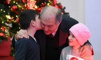 Children from border villages of Tavush marz were hosted at the Presidential Palace: each of them is a huge universe